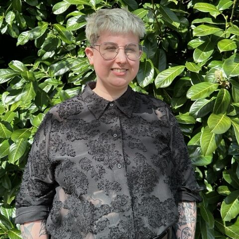 Portrait of Kay, a member of the VForce team